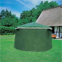 Promadino Wetterschutzumhang für Pavillon Rosenheim grün