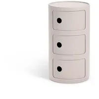 Kartell Componibili Bio 58,5 cm Crémefarben