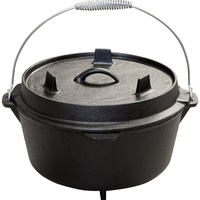 Pott & flamme Dutch Oven 6 qt Gusseisen