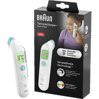 Braun BST200WE Sensian Swipe 5 Stirnthermometer weiss