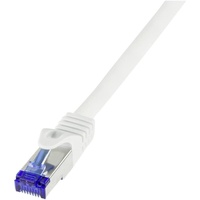 Logilink C6A021S RJ45 CAT 6a S/FTP Weiß