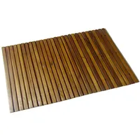 VidaXL Badematte Akazienholz Braun 80 x 50 cm