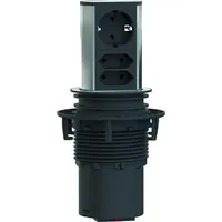 Bachmann Steckdoseneinheit 1xSchutzk., 2xEuro 928.003