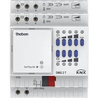 Theben 4930270 Universal-Dimmaktor 2-fach, Grundgerät DMG 2 T KNX