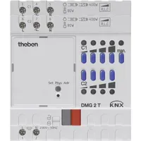 Theben Universaldimmer 2Kanal, Grundmodul DMG 2 T KNX