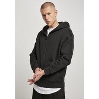 URBAN CLASSICS Organic Full Zip Kapuzenpullover Black M
