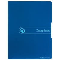 Herlitz easy orga to go Zeugnismappe DIN A4, blau