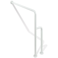 Hewi Serie 801 22.400 Boden-Wandstützgriff reinweiß