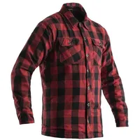 RST Lumberjack, Motorrad Hemd, schwarz-rot, Größe XS