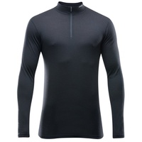 Devold of Norway Breeze Merino 150 Halbreißverschluss-langarm-t-shirt - Black