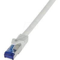 Logilink C6A022S RJ45 CAT 6a S/FTP Grau