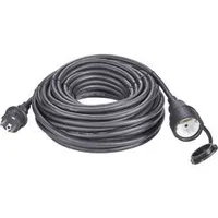 Renkforce 1384363 Strom Verlängerungskabel 16 A Schwarz 10.00 m