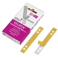 Veloflex Lochverstärker VELOFIX® glasklar, 50 St.