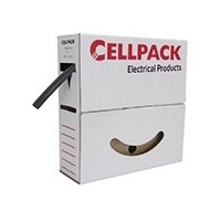 Cellpack Schrumpfschlauch SB/24-8/schwarz/4m