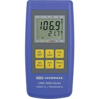 Greisinger GMH 3611-GL Sauerstoffmessgerät Druck, O2-Konzentration, O2-Sättigung
