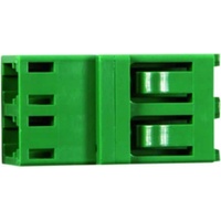 Telegärtner LC/APC-Duplex-Kupplung 100007146 LWL-Steckverbinder Grün 1 St.
