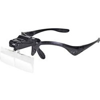 Rona 450989 450989 Kopflupe mit LED-Beleuchtung, mit Clip, mit