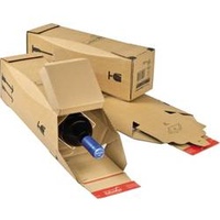 ColomPac Flaschenversandkarton CP181.101 IM:74x74x305mm braun