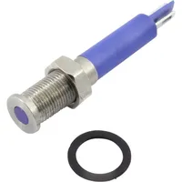 TRU Components 1605942 LED-Signalleuchte Blau 12V DC/AC 60 mcd