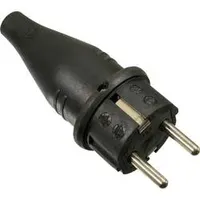 As - Schwabe as-Schwabe Schuko-Stecker Vollgummi