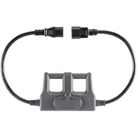 VOLTCRAFT CAA-1L 10 Messadapter Kaltgeräte-Stecker C14 - Kaltgeräte-Buchse C13
