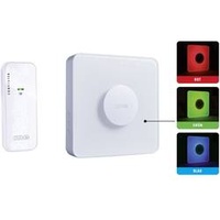 M-e modern-electronics 41162 Funkgong Komplett-Set beleuchtet