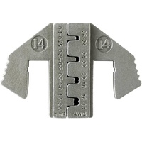TOOLCRAFT PLE-0I4 Crimp-Einsätze Flachstecker Quetschbereich: 0.1 bis 2.5 mm2
