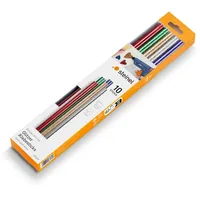 Steinel Heißklebesticks 11mm Glitzer Ø 11 mm, 10 Stück