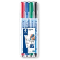 Staedtler Lumocolor correctable 305 Strichbreite F 4er Etui,