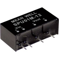 MeanWell Mean Well SPU01M-15 DC/DC-Wandlermodul 67mA 1W Anzahl Ausgänge:
