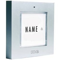 M-e modern-electronics 41272 Funkklingel Sender mit Namensschild