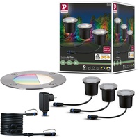 Paulmann LED-Bodeneinbauleuchte Plug&Shine Kunststoff