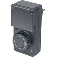 Brennenstuhl 1506120 Zeitschaltuhr analog 1800 W IP44 Dämmerungsfunktion
