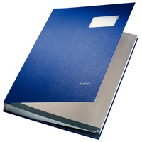 Leitz Unterschriftenmappe Unterschriftenmappe 5700 20 Fächer blau