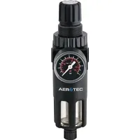 AEROTEC Druckregler 1/2 Zoll mit Partikelfilter und Wasserabscheider