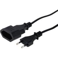 Hama 00137279 Strom Verlängerungskabel Schwarz 5.00m