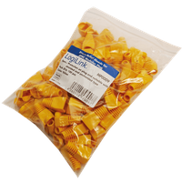 Logilink MP0009 Knickschutztülle RJ45 MP0009 Gelb 100 St.