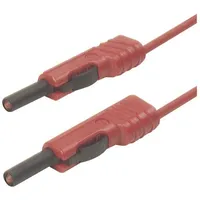 Hirschmann SKS Hirschmann MLB 50/1 V rt Messleitung Lamellenstecker