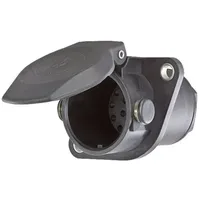 SECORÜT 40120 Anhänger-Steckdose [Steckdose 15polig - Stecker 15polig] ABS
