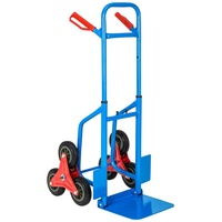 Tectake tectake® Treppensackkarre, bis 100kg - blau
