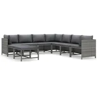 VidaXL Modell 7 Loungeset grau