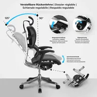 CLP Norfolk Ergonomic grau