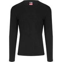 Icebreaker 260 Tech Merino Langarm-baselayer - Black - XL