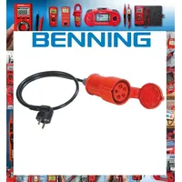 Benning Messadapter 32 A CEE-Schutzkontaktstecker f.828883 f.dreiphasige Verbraucher
