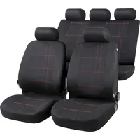 Walser Autositzbezug Nashville Komplett-Set schwarz