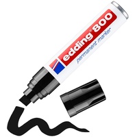 Edding 800 4-800-1-1001 Permanentmarker Schwarz wasserfest: Ja