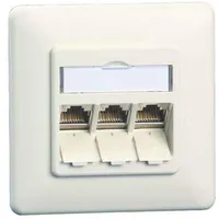 Metz BTR NETCOM Anschlussdose C6Amodul UP 3Port 180 UP,rws