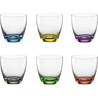 Bohemia Cristal Viva Colori Becher Kristallglas 0,3 l 6-tlg.