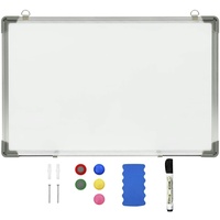 VidaXL Magnetisches Whiteboard Weiß 50 x 35 cm Stahl