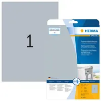 Herma Typenschildetiketten 4224 Silber 210,0 x 297,0 mm 25